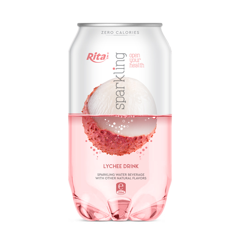Sparkling lychee drink 350ml Can