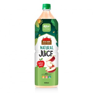 Apple Juice 1000ml Pet Bottle Rita Brand 