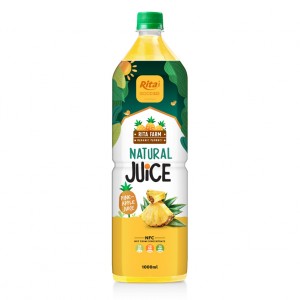 Pineapple Juice 1000ml Pet Bottle Rita Brand