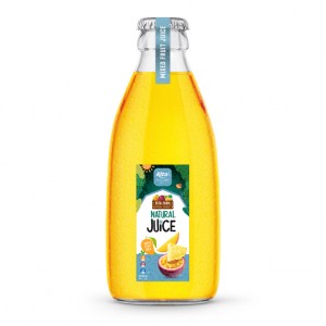 Mixed Fruit Juice Drink 250ml Glass Bottle Rita Brand