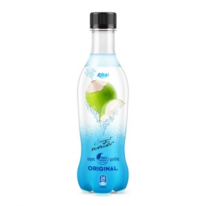 400ml Pet Bottle Organic Sparkling Coconut Water