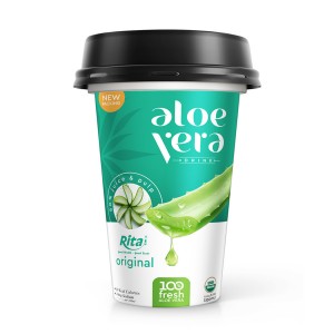 OEM Natural Aloe Vera With Original Flavor 330ml PP Cup 