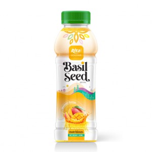 Basil Seed With Mango Flavor 330ml Pet Bottle Rita Brand