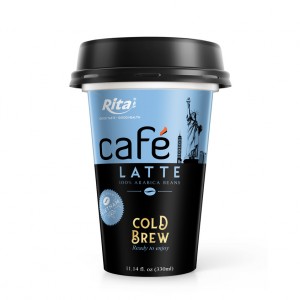 Latte Coffee 330ml PP Cup Rita Brand