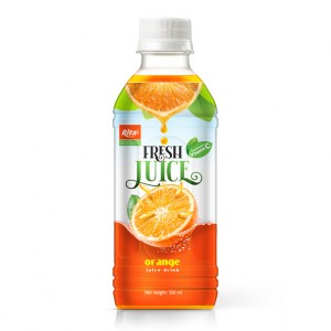 Fresh Juice - Orange Juice 350ml Pet Bottle Rita Brand 