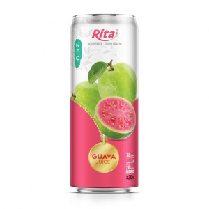  Guava Juice Drink 320ml Can Rita Brand - OEM Product