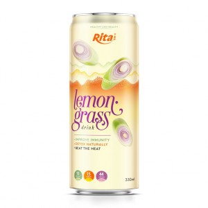 OEM Lemongrass Drink 330ml Can Rita Brand