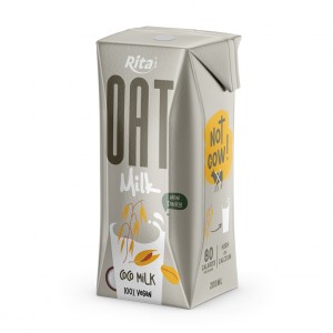 Supplier Oat Milk Coco Milk Flavor 200ml Paper Box 