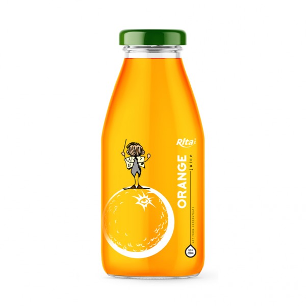 Orange_250ml_Glass_Bottle
