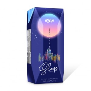 200ml Paper Box Sleep Drink Herbal Tea Rita Brand