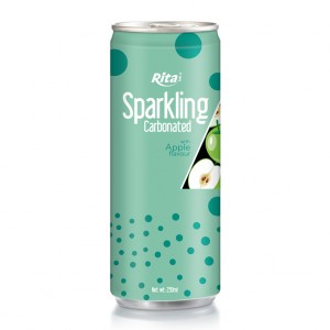 Sparkling Drink With Apple Flavor 250ml Can  