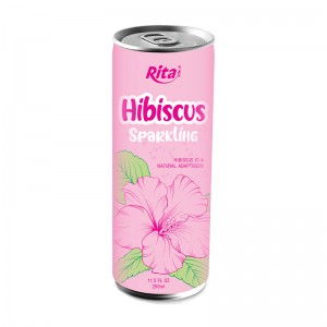  Sparkling Hibiscus Drink 250ml Alu Can