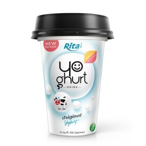 Rita Brand Yogurt Drink With Original Flavor 330ml PP Cup  