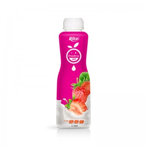 Best Quality Strawberry Milk 350ml Pet Bottle Rita Brand 
