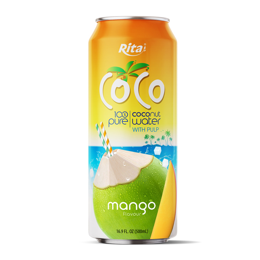 Coco Pulp 500ml can Mango