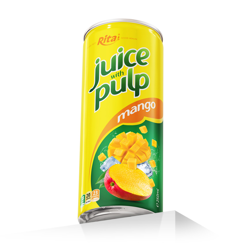 Juice Pulp 250ml can mango