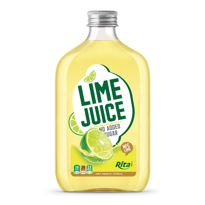 Lime juice 345mlglass bottle 2