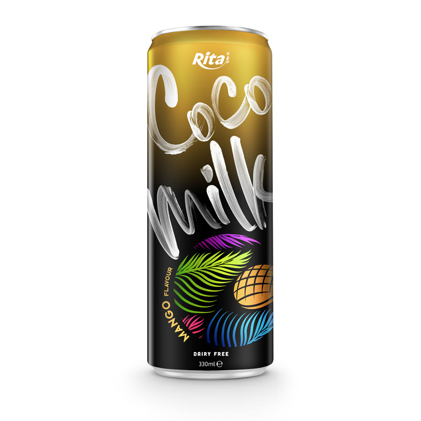 Coconut milk 330ml can mango