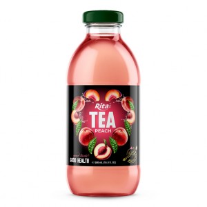 16.9 Fl OZ Tea Drink With Peach Juice Natural Brewed Tea