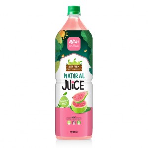 Guava Juice drink 1000ml Pet Bottle Rita Brand