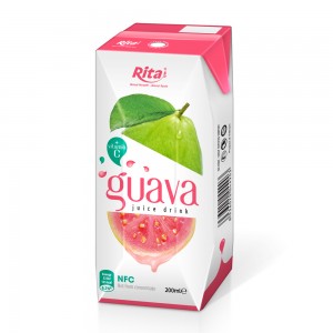  Vietnamese Product 200ml Paper Box Fresh Guava Juice 