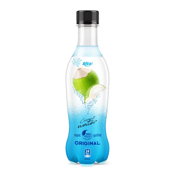 400ml_Pet_Bottle_Organic_Sparkling_Coconut_Water