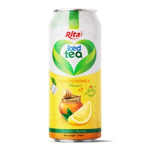500ml_Alu_Can_Lemon_Honey_Flavor_Iced_Tea_Drink