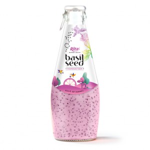 Basil Seed With Mangosteen Flavor 290ml Glass Bottle 