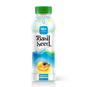 Basil Seed With Mixed Fruit Flavor 330ml Pet Bottle Rita Brand