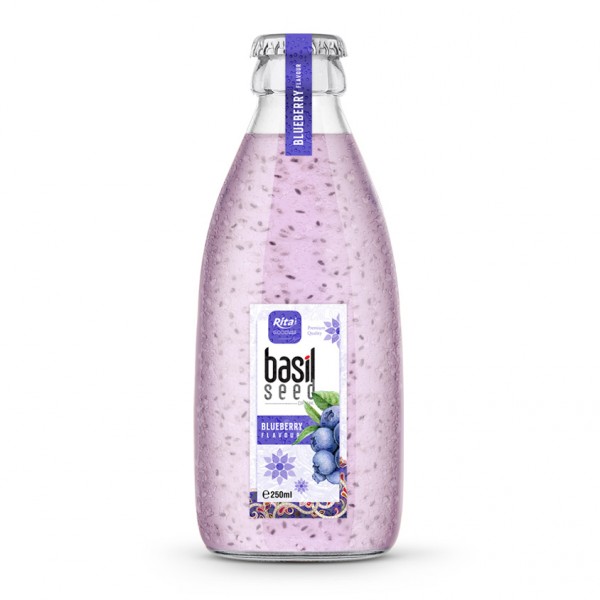 Basil_seed_blueberry_250ml_glass_bottle