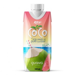 COCO_100_pure_coconut_water_with_guava_flavour__330ml_Paper_box