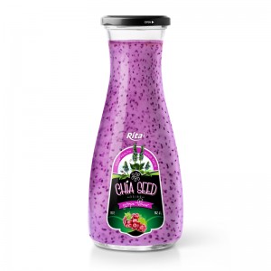 Rita Brand Chia Seed With Grape Juice 1000ml Glass Bottle