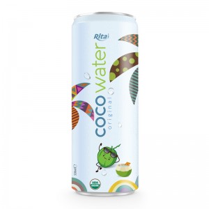 320ml Can Coconut Water With Original Flavor Rita Brand