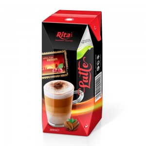 Vietnamese Product 200ml Paper Box Latte Coffee 