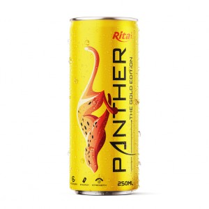 OEM Supplier 250ml Can Panther Energy Drink 