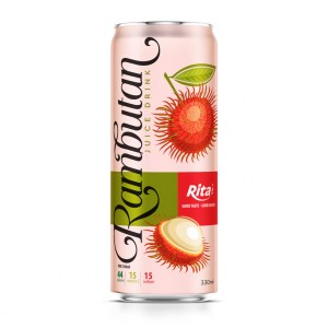  Rita Brand  Rambutan Juice Drink 330ml Can