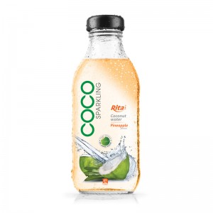Sparkling_coconut_water_with_pineapple_350ml_glass_bottle_Bottle