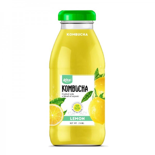 kombucha-lemon-250ml_Glass_Bottle