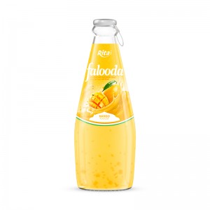 Supplier Falooda Mango Flavor 290ml Glass Bottle